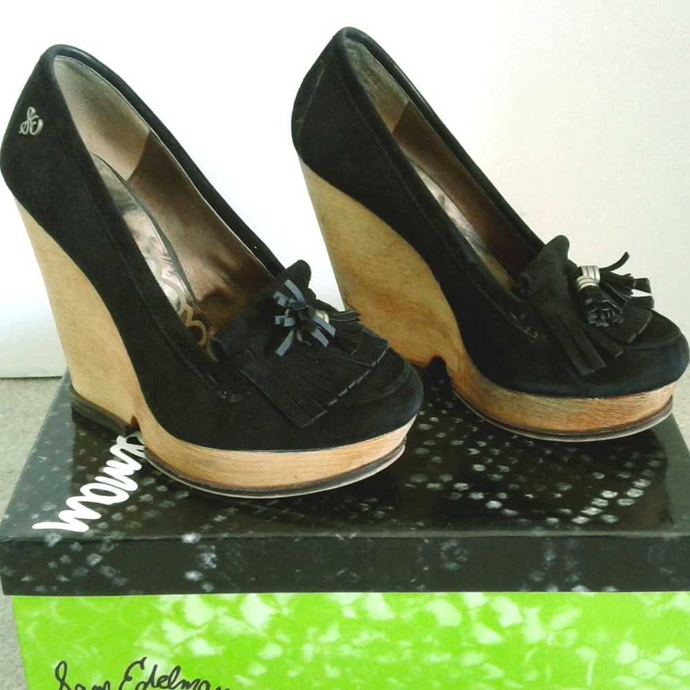 Sam Edelman Loafer Wedges
